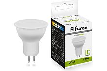 Лампа светодиодная Feron LB-960 MR16 Софит GU5.3 220В 13Вт 4000К 50х50мм картинка 